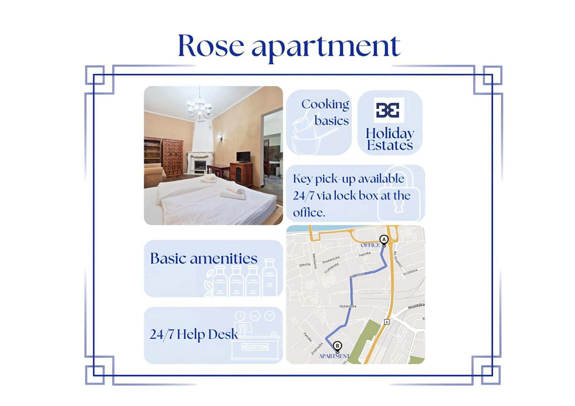 Rose Antique Apartment Praha Bagian luar foto